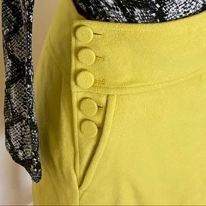 J. Crew- Lime green skirt Size 8
